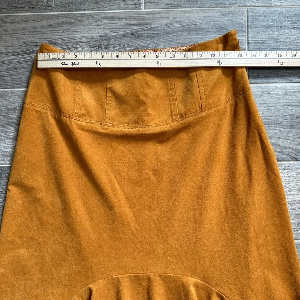 Anthropologie Golden High-Low Skirt - Picture 4 of 14